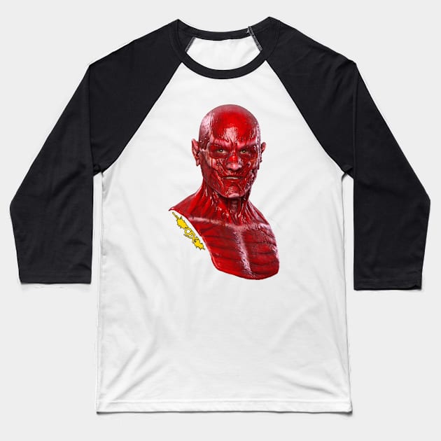 Flayed Frank Baseball T-Shirt by CFXMasks